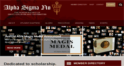 Desktop Screenshot of alphasigmanu.org